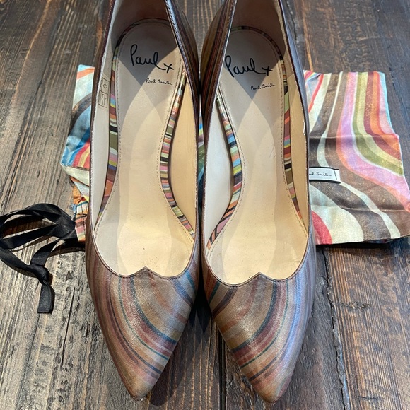 Auth Paul Smith Heels Size 37 - Picture 2 of 10